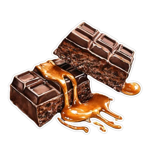 🍫 Стикер «Шоколад» для Telegram