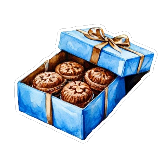 🧁 Стикер «Шоколад» для Telegram