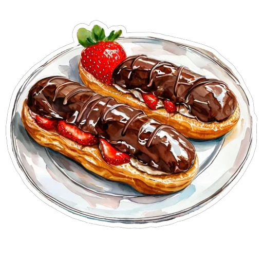 🍰 Стикер «Шоколад» для Telegram