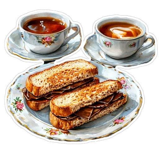 🍽️ Стикер «Шоколад» для Telegram
