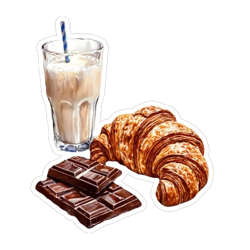 🥐 Стикер «Шоколад» для Telegram