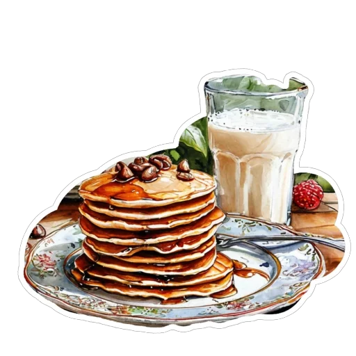 🍽️ Стикер «Шоколад» для Telegram