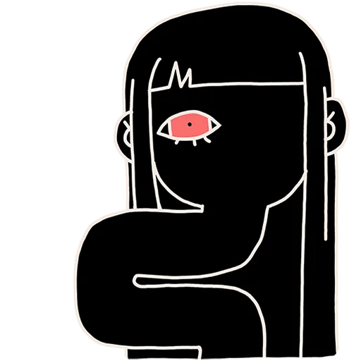 👁 Стикер «Шома Без Текста» для Telegram