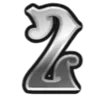 ❤️ Эмодзи «Silver font» для Telegram