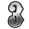 ❤️ Эмодзи «Silver font» для Telegram