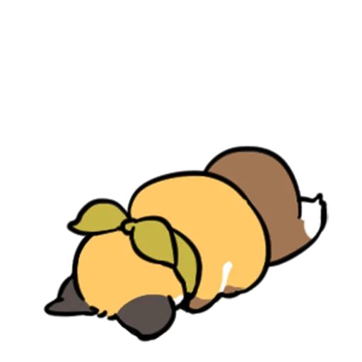 😩 Стикер «short-legged fox v.2 //» для Telegram