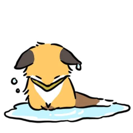 😞 Стикер «short-legged fox v.2 //» для Telegram