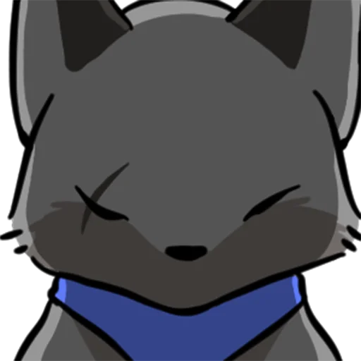 😠 Стикер «short-legged fox v.2 //» для Telegram