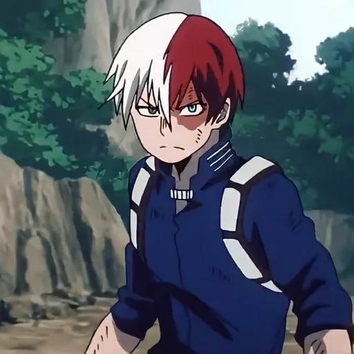🔥 Стикер «Shoto Todoroki» для Telegram