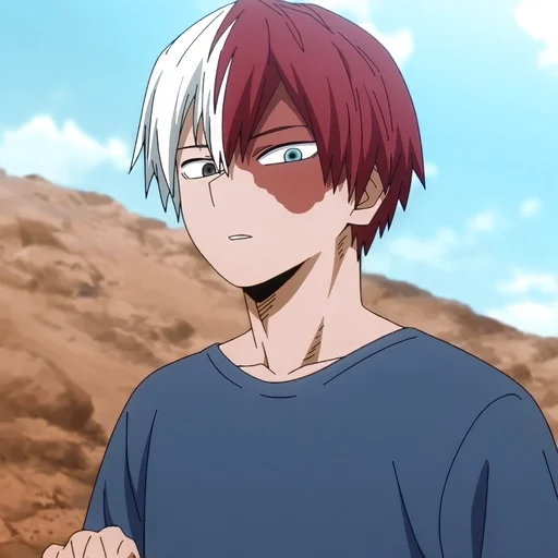 🔥 Стикер «Shoto Todoroki» для Telegram