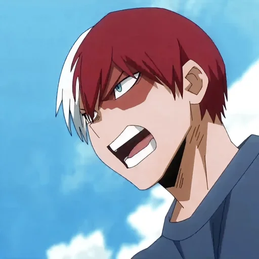 🔥 Стикер «Shoto Todoroki» для Telegram