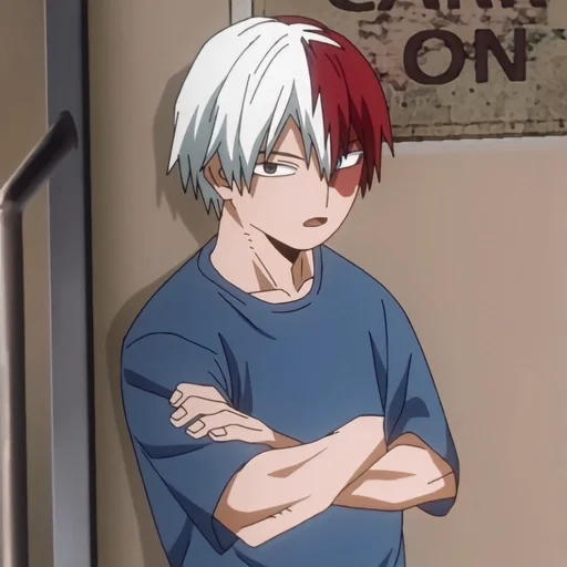 🧊 Стикер «Shoto Todoroki» для Telegram