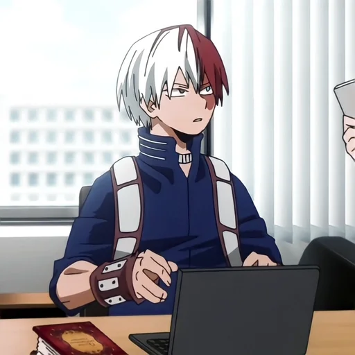 🔥 Стикер «Shoto Todoroki» для Telegram