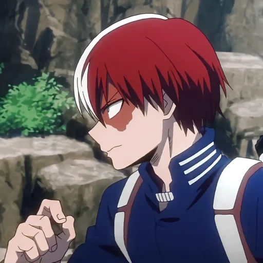 🔥 Стикер «Shoto Todoroki» для Telegram
