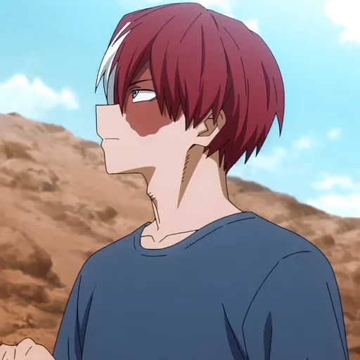 🧊 Стикер «Shoto Todoroki» для Telegram