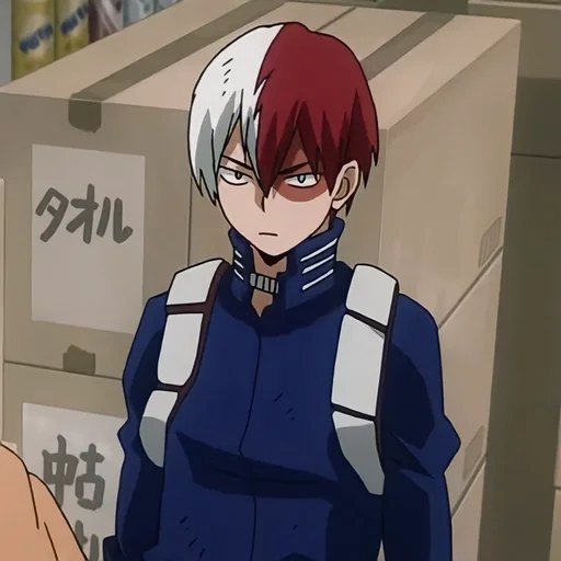 🔥 Стикер «Shoto Todoroki» для Telegram