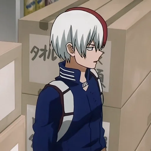 🧊 Стикер «Shoto Todoroki» для Telegram