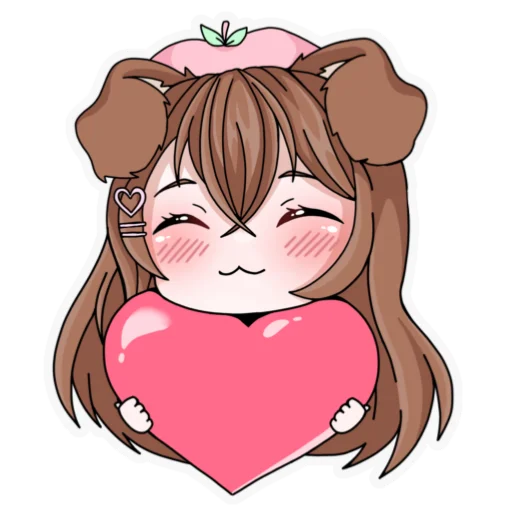 ❤ Стикер «SHOU TAO Yumi» для Telegram
