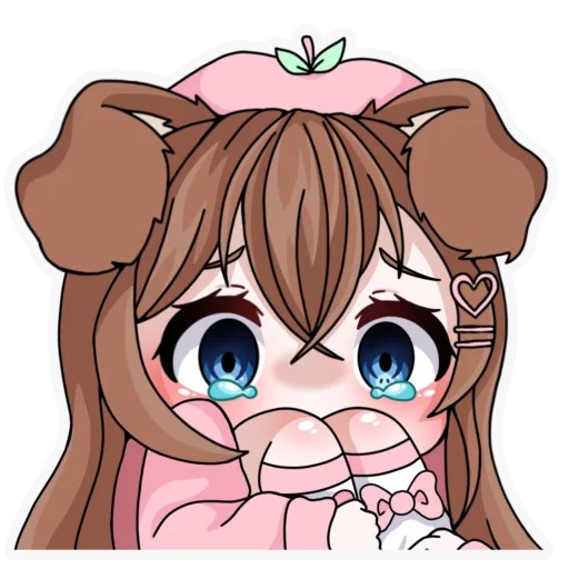 😭 Стикер «SHOU TAO Yumi» для Telegram