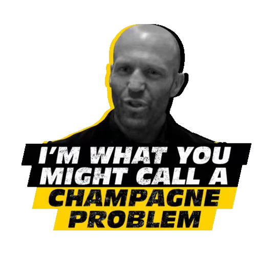 🍾 Стикер «Hobbs & Shaw» для Telegram