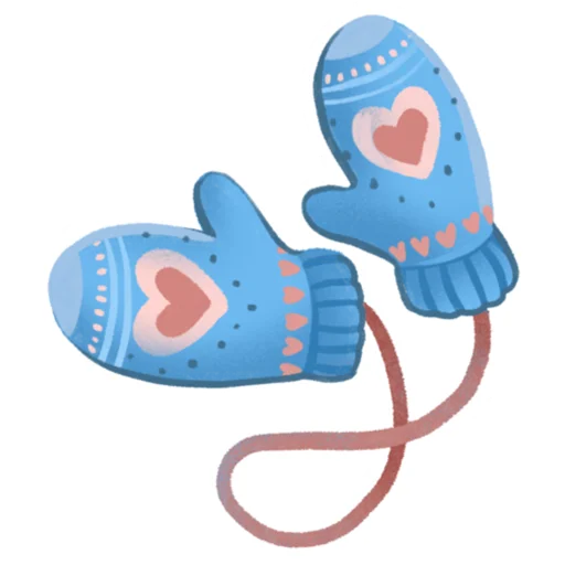 🧤 Стикер «Зимняя девочка» для Telegram
