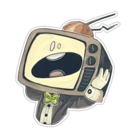 📺 Стикер «Шоумен» для Telegram