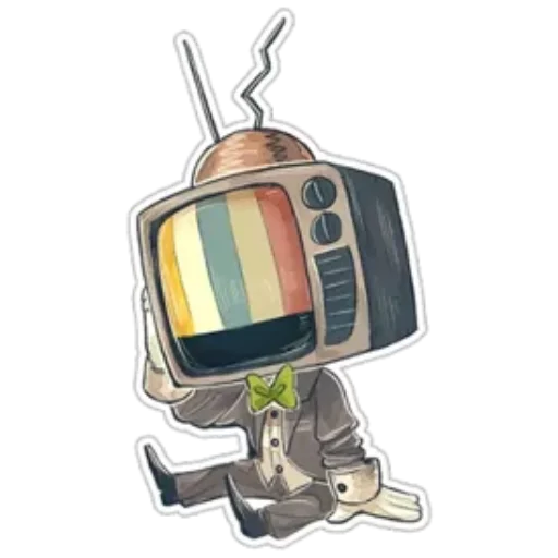 📺 Стикер «Шоумен» для Telegram