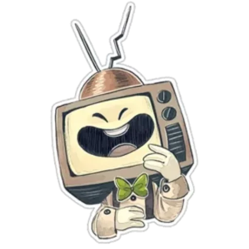 📺 Стикер «Шоумен» для Telegram