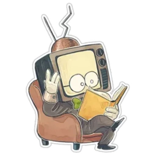 📺 Стикер «Шоумен» для Telegram