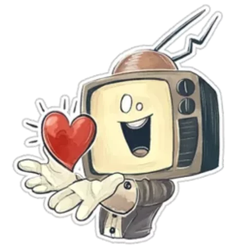 📺 Стикер «Шоумен» для Telegram