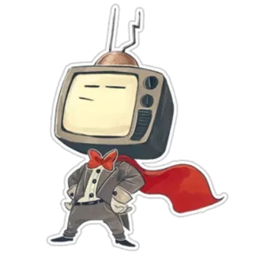 📺 Стикер «Шоумен» для Telegram