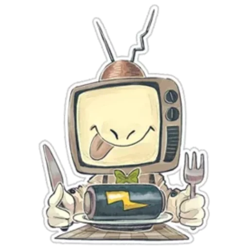 📺 Стикер «Шоумен» для Telegram
