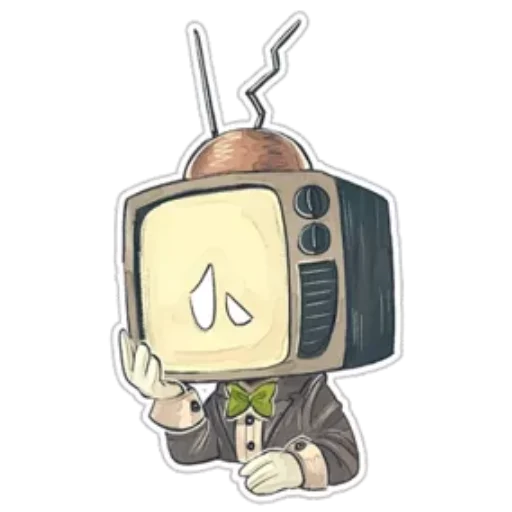 📺 Стикер «Шоумен» для Telegram
