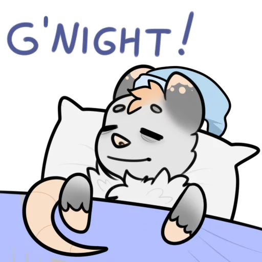 😴 Стикер «Shark n pals» для Telegram
