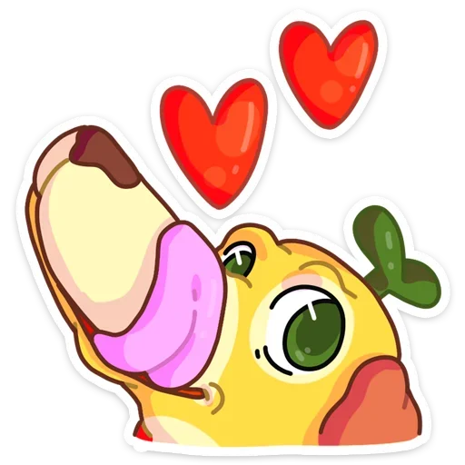❤️ Стикер «Шпинат» для Telegram