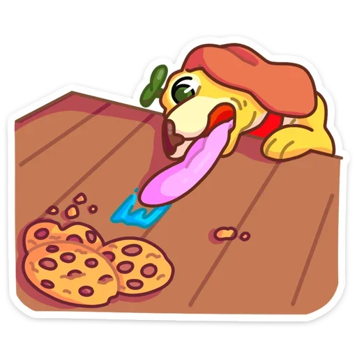 🍪 Стикер «Шпинат» для Telegram