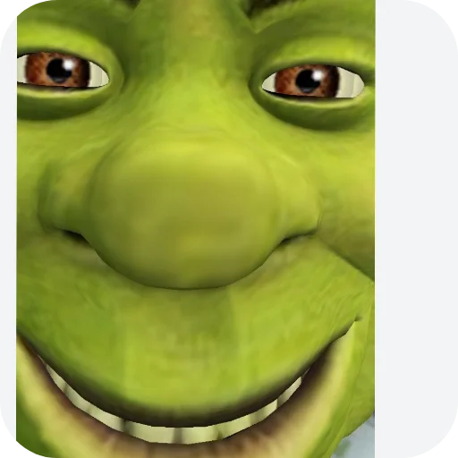 🤲 Стикер «Шрек» для Telegram