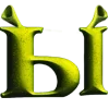 Стикер 57 Буквы шрек