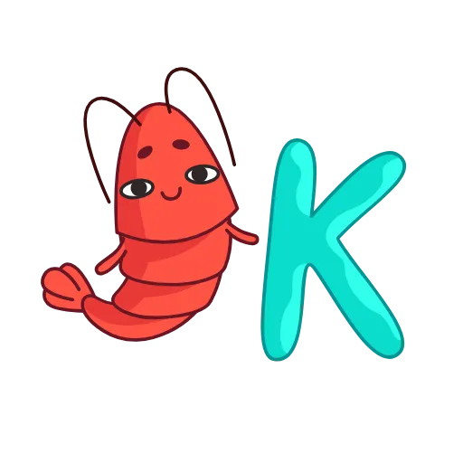 👌 Стикер «Креветка» для Telegram