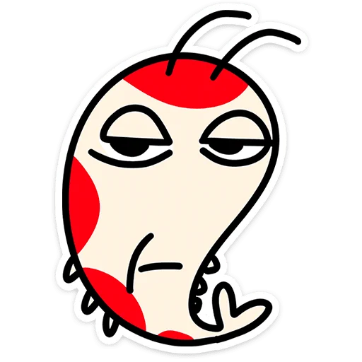 😒 Стикер «Креветыч» для Telegram