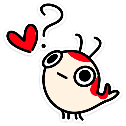 ❤️ Стикер «Креветыч» для Telegram