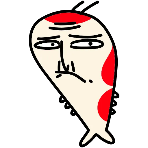 😞 Эмодзи «Креветыч» для Telegram