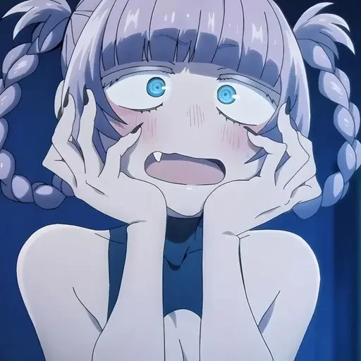 😰 Стикер «Yofukashi no Uta» для Telegram