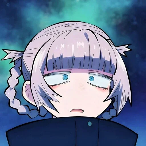 😧 Стикер «Yofukashi no Uta» для Telegram