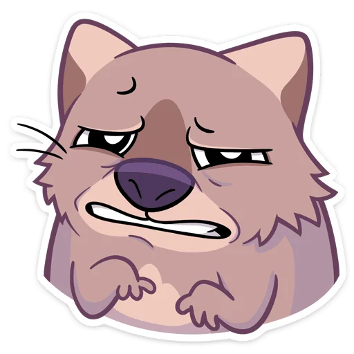 😬 Стикер «Вомбат Шуга» для Telegram
