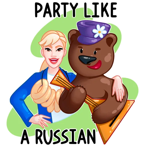 🥳 Стикер «Шугаева» для Telegram