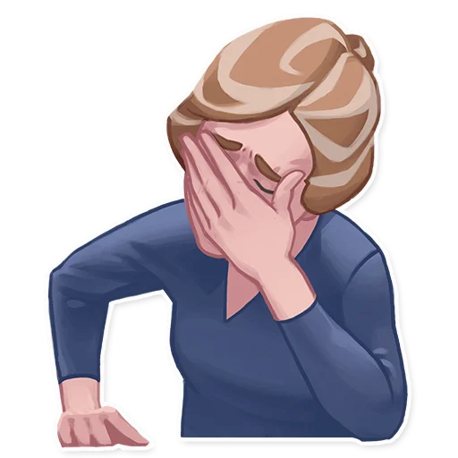🤦‍♀️ Стикер «Shulman» для Telegram