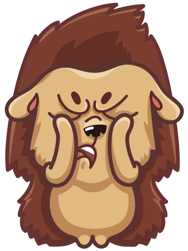 🙈 Стикер «Shunya» для Telegram