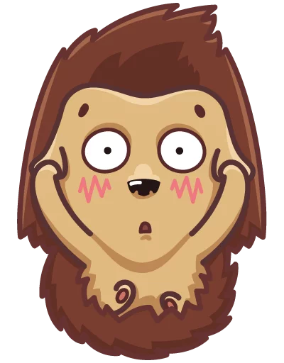 🙉 Стикер «Shunya» для Telegram