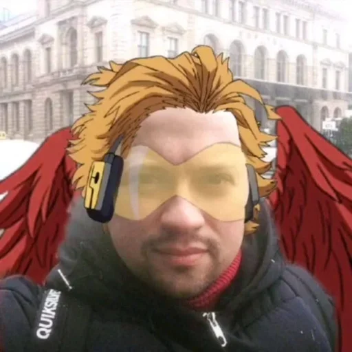 😎 Стикер «Ястреб / Таками Кэйго» для Telegram